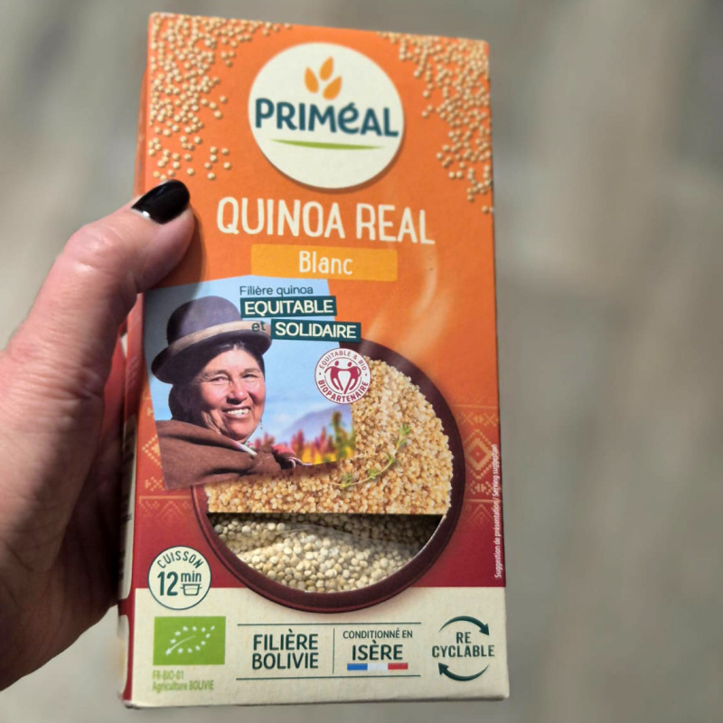 Quinoa Real alba, certificata bio 500g Primeal