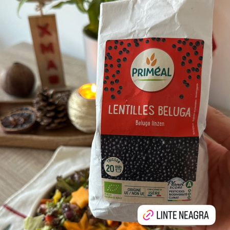 Linte neagra beluga bio 500g