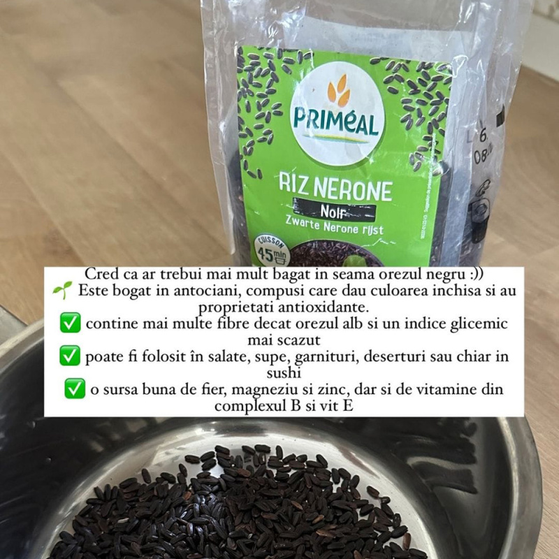 Orez negru bio 500g