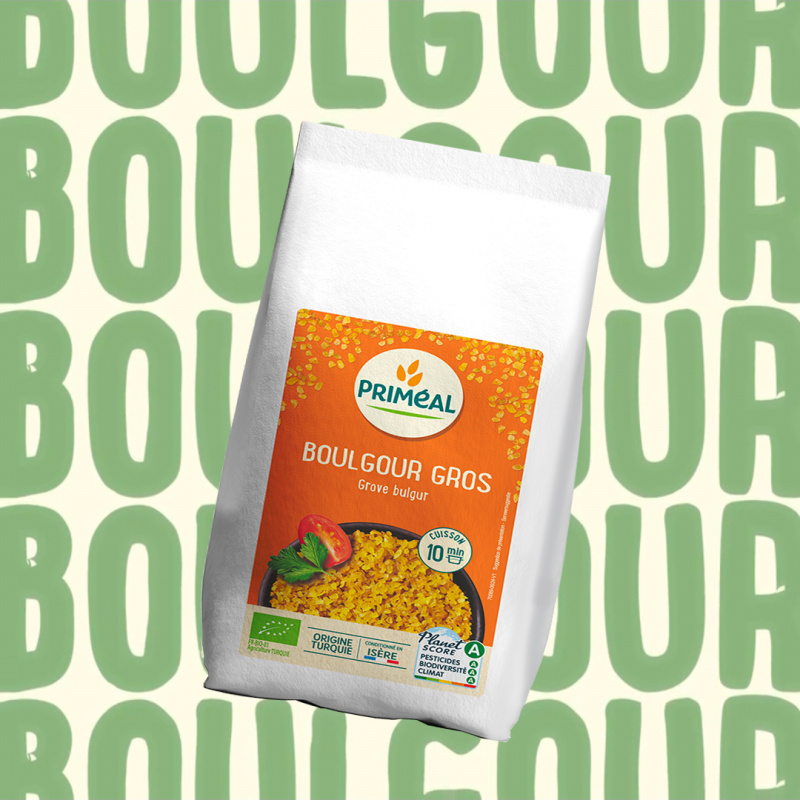 Bulgur bio, traditional din grâu 500g