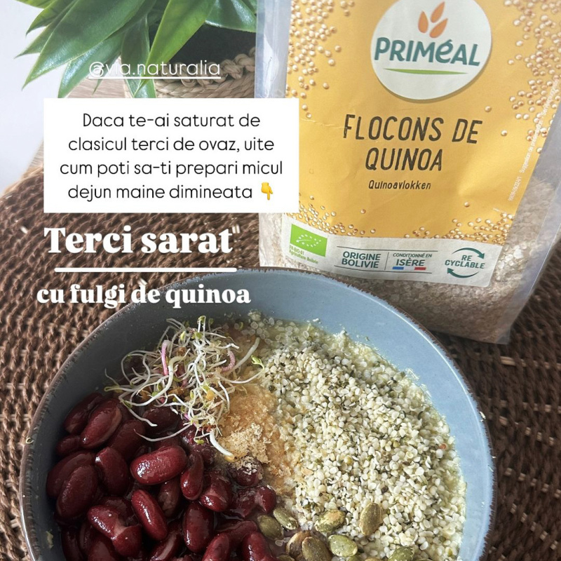 Fulgi de quinoa bio 500g