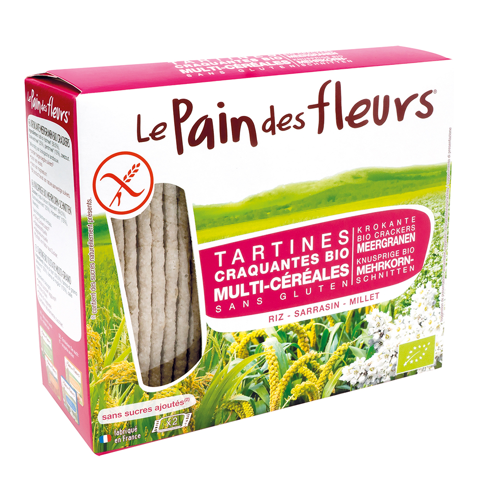 Paine fara gluten crocanta cu multicereale