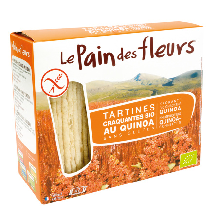 Paine crocanta fara gluten cu quinoa