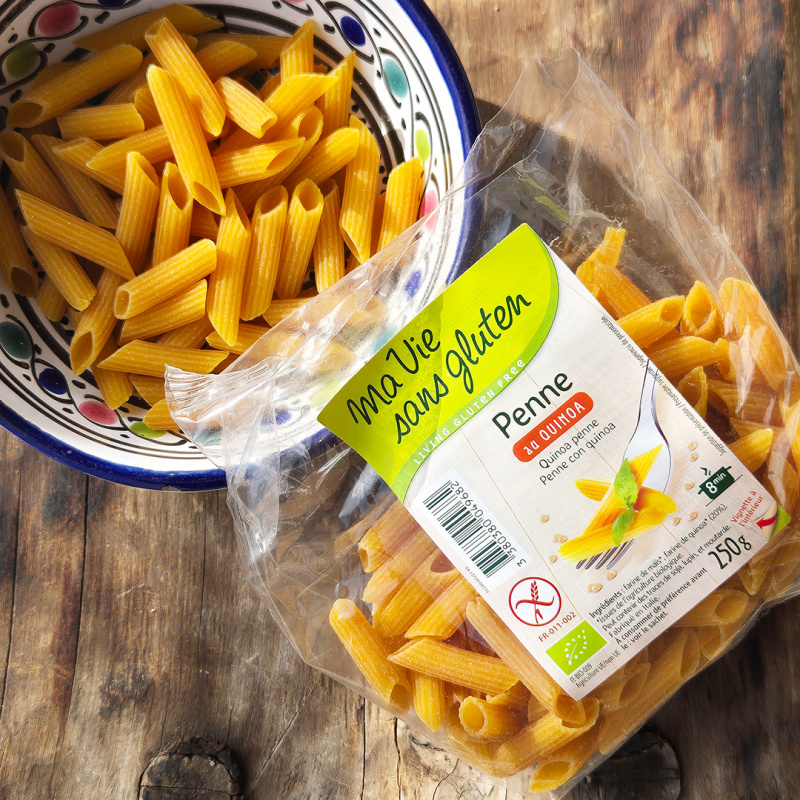 Paste fara gluten - Penne cu quinoa fara gluten 250g