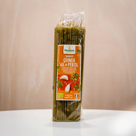 Spaghetti cu quinoa, usturoi si patrunjel 500g