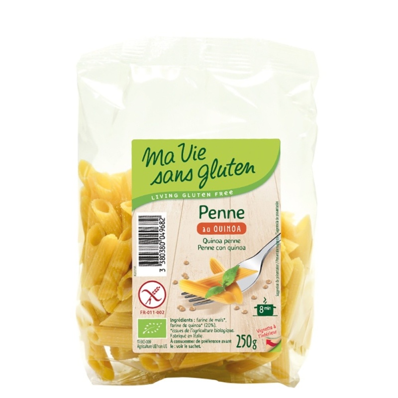 Penne cu quinoa fara gluten 250g