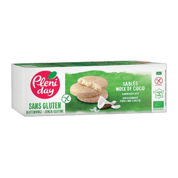 Biscuiti fara gluten cu nuca de cocos 120g