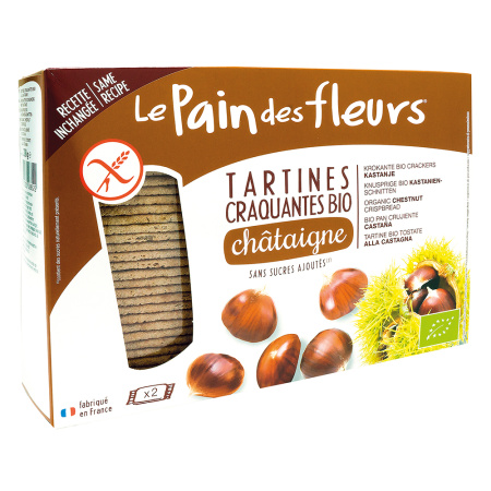 Paine fara gluten crocanta cu castane