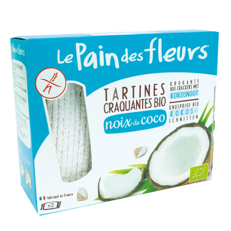 Paine fara gluten crocanta cu cocos