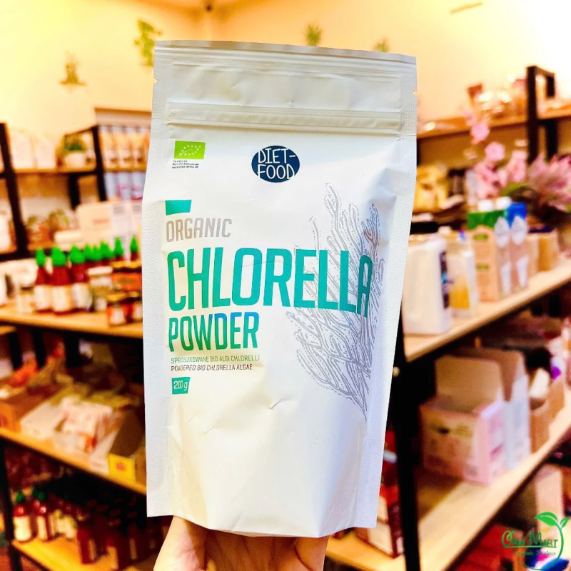 Chlorella pulbere bio