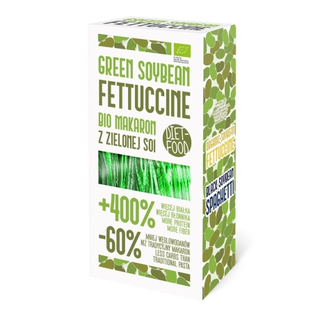 Paste bio Fettuccine din soia verde 200g