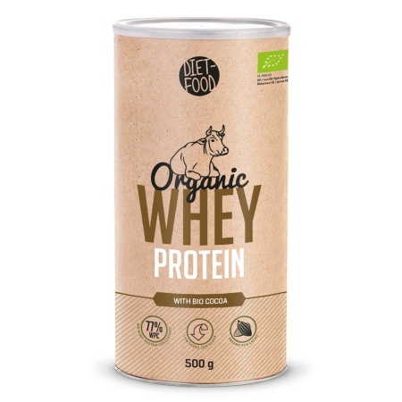 Bio Proteina din zer+cacao+stevia 500g