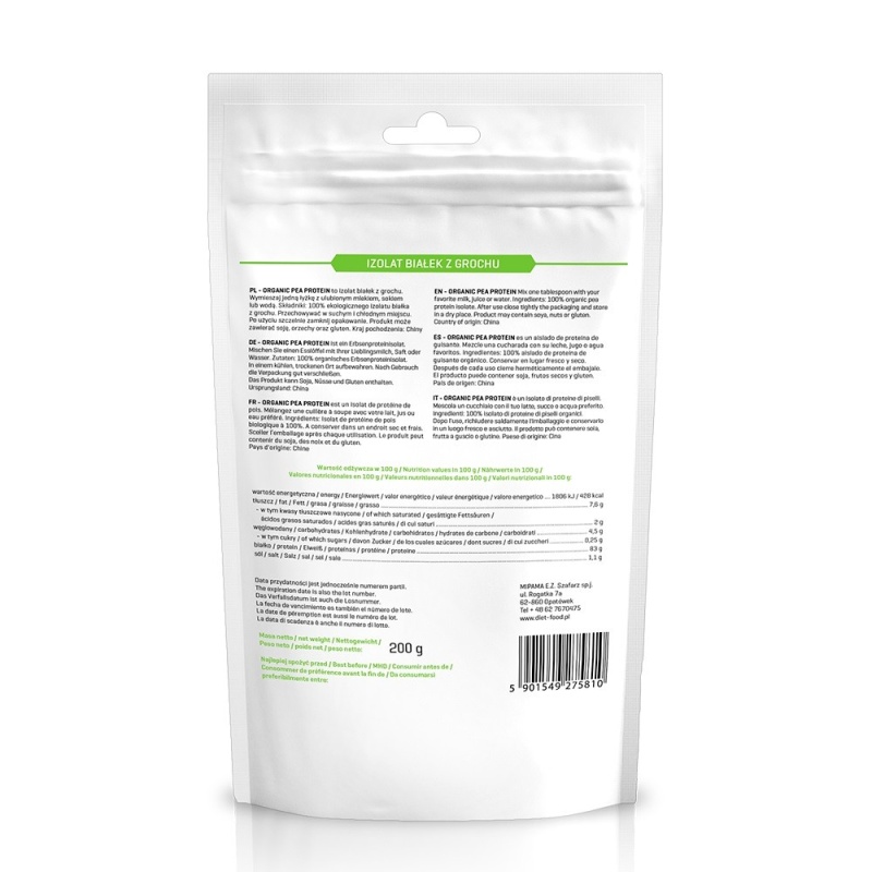 Bio Proteina din mazare 200g