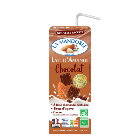 Lapte de migdale cu ciocolata 200ml