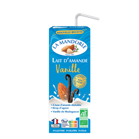 Lapte de migdale cu vanilie 200ml