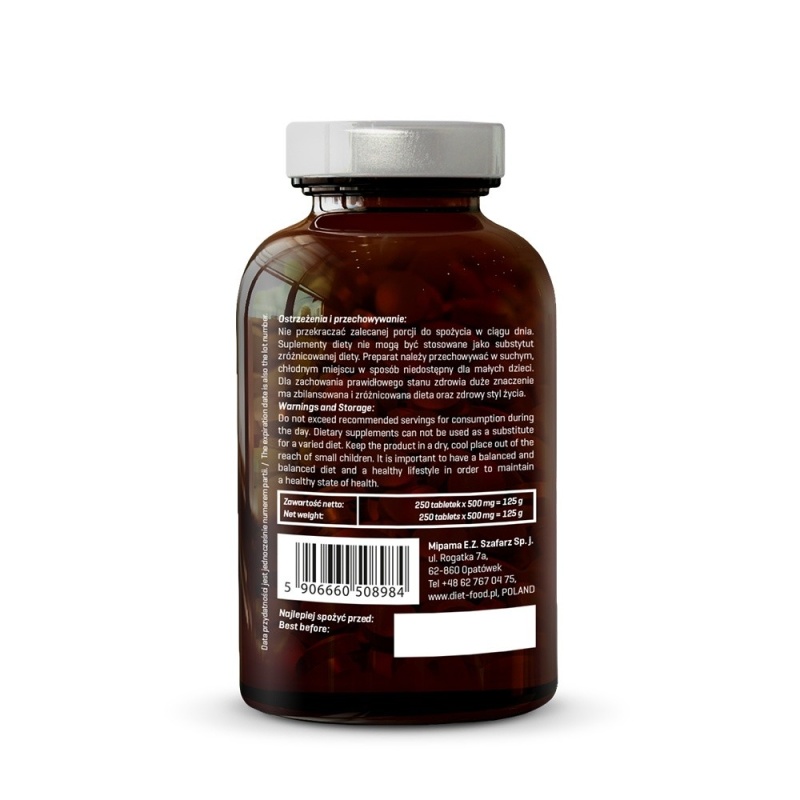 Bio Iarba de grau - 250 tablete x 500mg - 125g