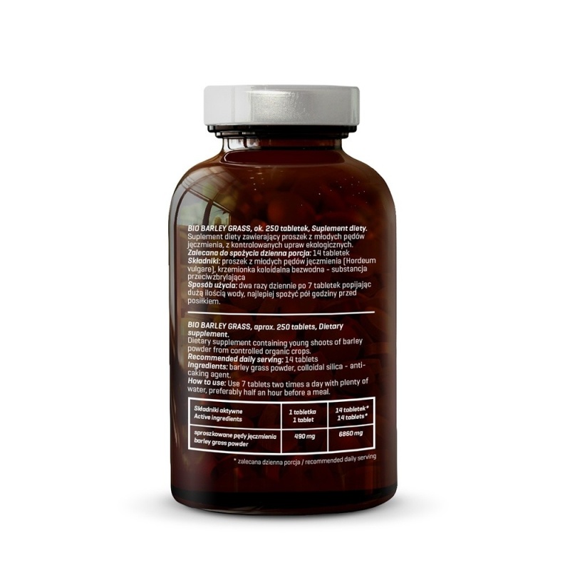 Bio Orz verde - 250 tablete x 500mg - 125g