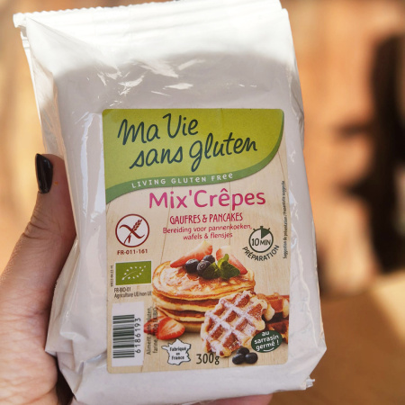 Mix faina fara gluten pentru clatite, gofre, pancakes