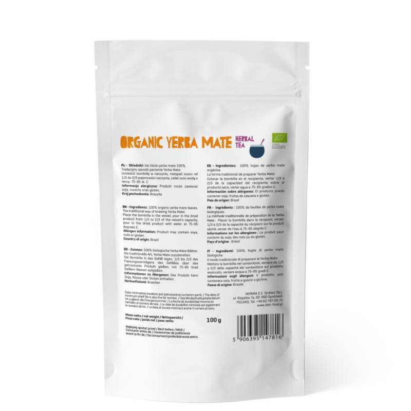 Ceai Yerba Mate premium Bio