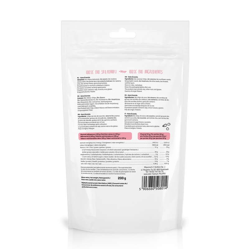 Keto Granola bio 200g