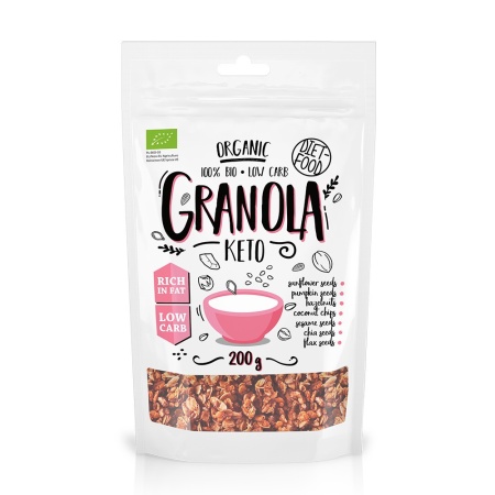 Keto Granola bio de 200g