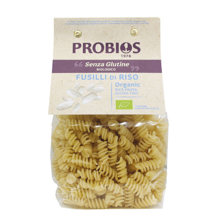 Paste fara gluten-fusilli din orez alb 400g