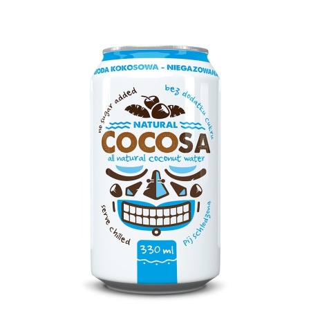 Apa de cocos pura si naturala COCOSA 330ml