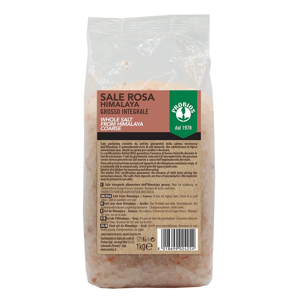 Sare roz de Himalaya grunjoasa 1Kg