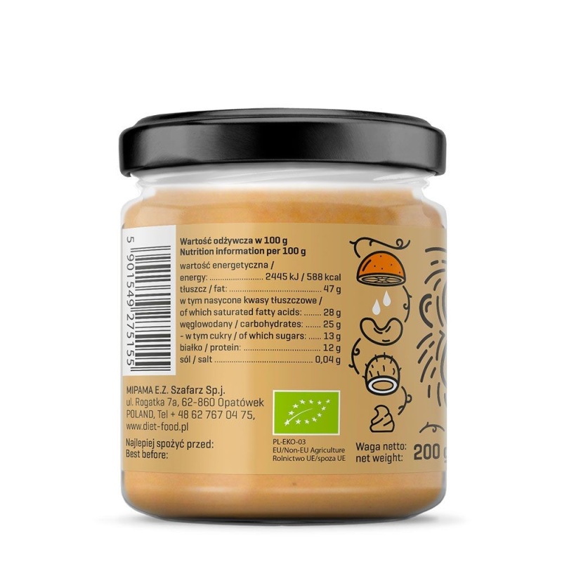 Crema caju cu portocale ORANGNUTAN 200g