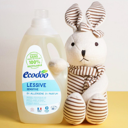 Detergent Hipoalergenic Fără Parfum Pentru Rufe 2Litri Ecodoo 