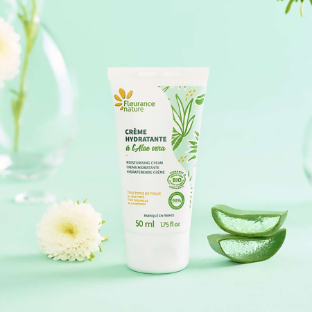 Cremă hidratantă cu aloe vera 50ml