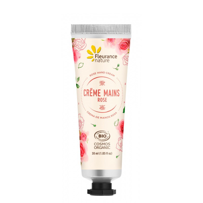 Cremă de mâini cu trandafiri 30ml