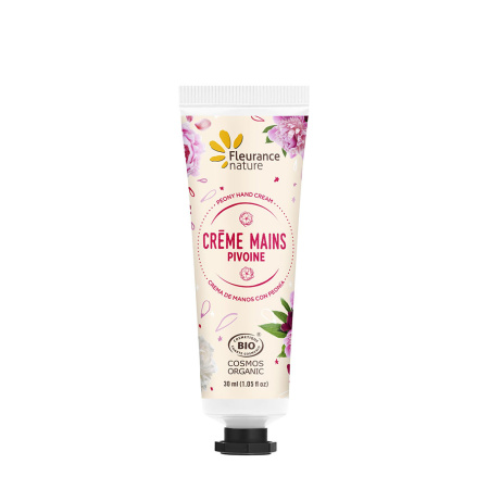 Cremă de mâini cu flori de bujor 30ml