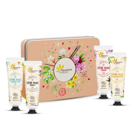 Set cadou Évasion florale 4 creme de mâini -