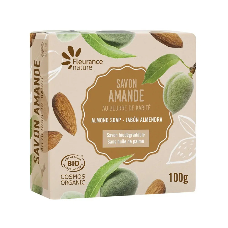 Sapun natural cu unt de shea si parfum de migdale 100g