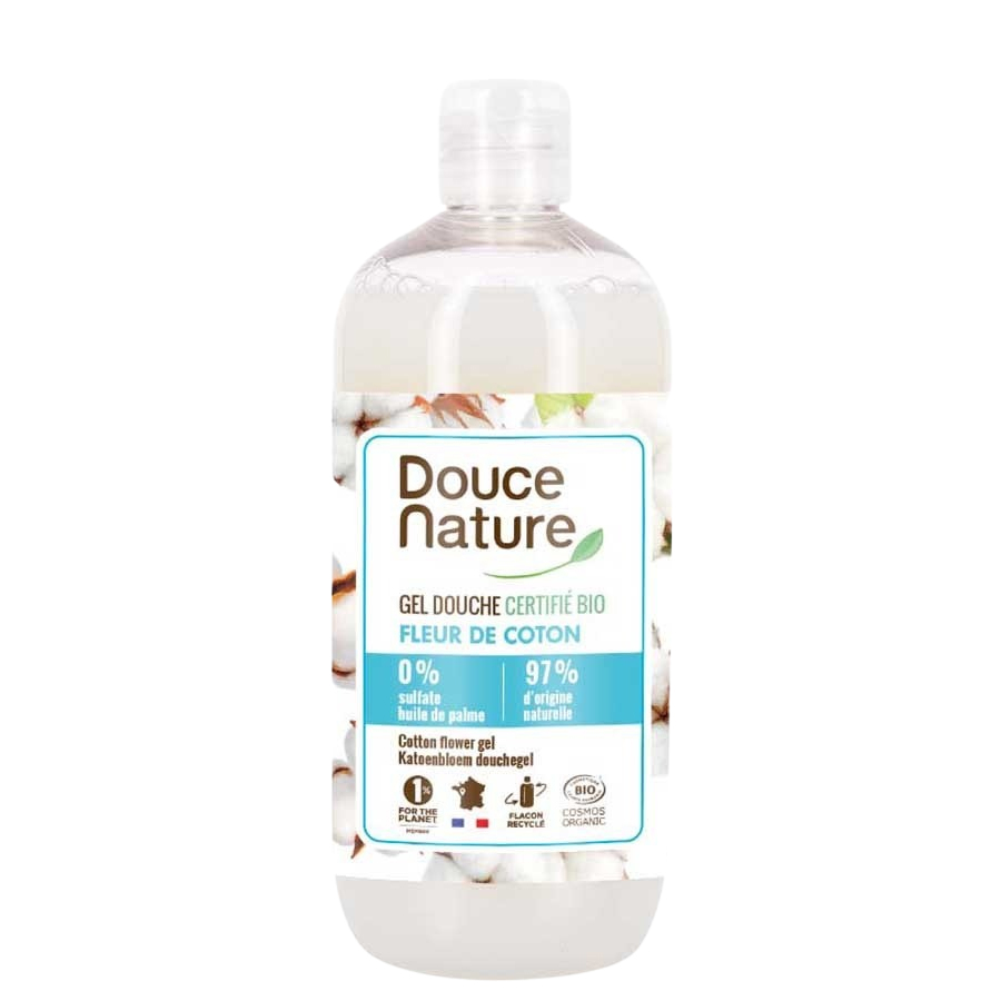 Gel de dus bio floare de bumbac