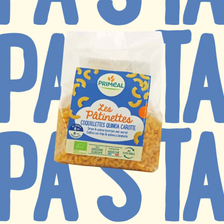 Paste pentru copii - Melcisori cu quinoa si morcovi