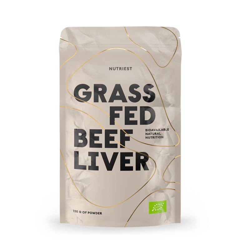 GRASS FED BEEF LIVER – pulbere bio 135g