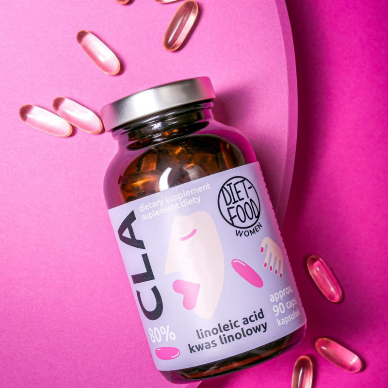 CLA (Acid Linoleic Conjugat) - supliment alimentar 90 cps Diet-Food