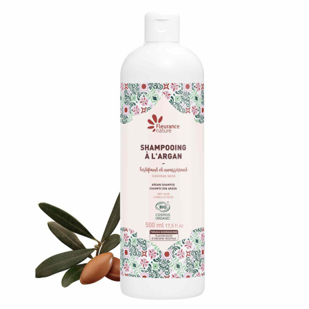 Sampon bio fortifiant si nutritiv cu ulei de argan format familial 500ml.