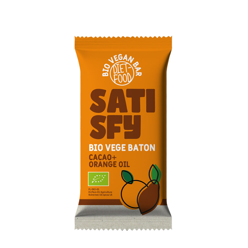 Baton bio veganSATISFY fara zahar