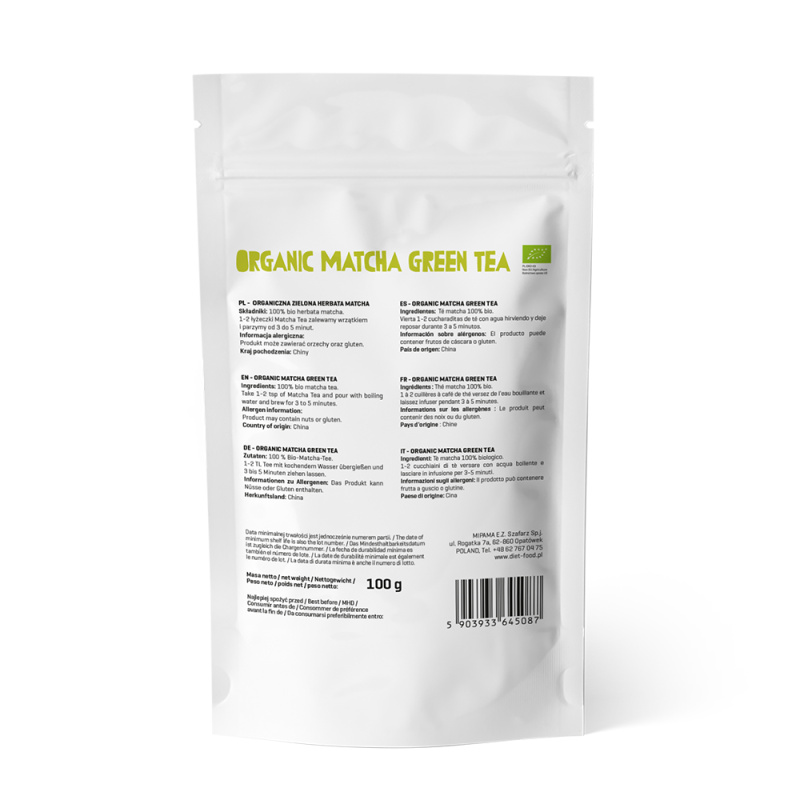 Ceai matcha pulbere bio 100g