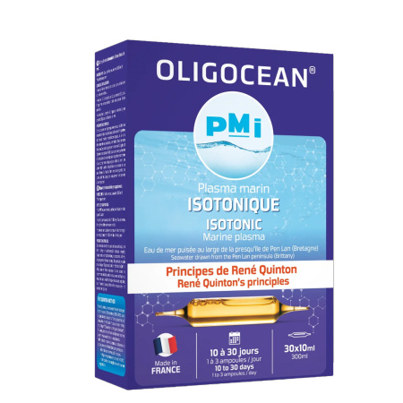 Plasma Quinton izotonica 30 fiole de 10ml