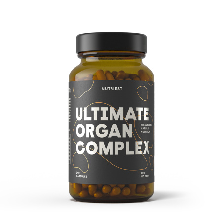 Grass fed Beef ULTIMATE ORGAN-COMPLEX – supliment alimentar 240cps